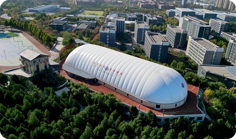Walker Basketball National Fitness Air Dome Project